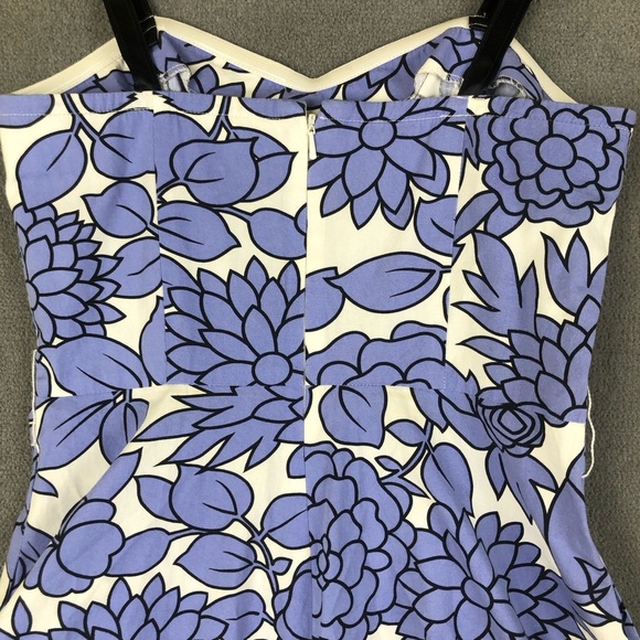 Guess Retro floral pinup dress size 3 - Picture 4 of 9